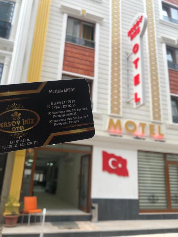 Ersoy Ikiz Otel Antália Exterior foto
